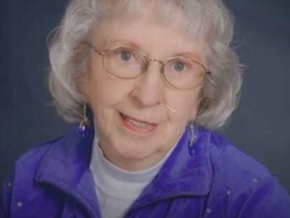 Georgia May Adkins, en una imagen difundida en un vídeo de homenaje tras su muerte.