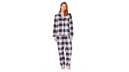 iClosam Pijama Invierno Mujer Franela Suave Pijamas para Mujer Polar Cálido  Conjunto de Pijamas Mujer Largo de 2 Piezas con Botones para Casa Dormir  S-XXL: : Moda