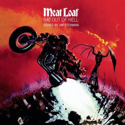 Portada de 'Bat Out Of Hell' (1977), el superventas de Meat Loaf. 