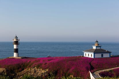 Faro de Isla Pancha, en Ribadeo (Lugo).