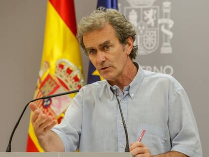 El director del Centro de Coordinación de Alertas y Emergencias Sanitarias (CCAES), Fernando Simón.