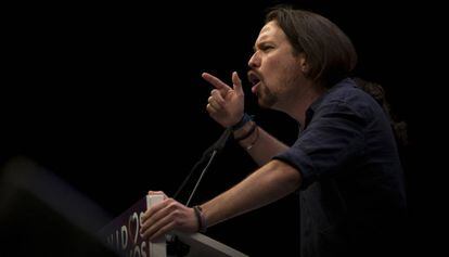 El candidato de Podemos, Pablo Iglesias.