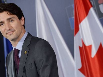 En la imagen, el primer ministro de Canadá, Justin Trudeau.