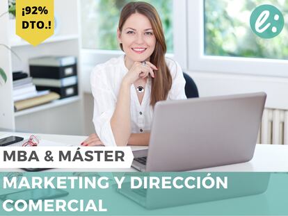Si tu pasión es el Marketing, esta es tu gran oportunidad. ¡Doble titulación con 92% de dto.!