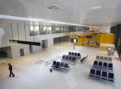 La terminal del aeropuerto de Ciudad Real, el pasado miércoles.