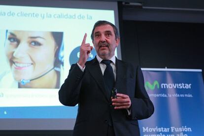 Luis Miguel Gilpérez, presidente de Telefónica España.
