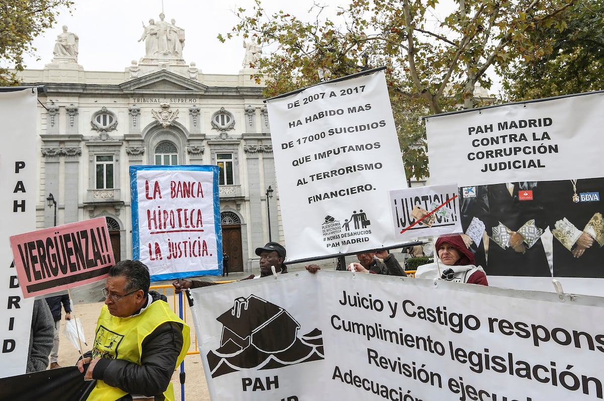 Así cambió la Gran Recesión las sentencias sobre vivienda en España |  Economía