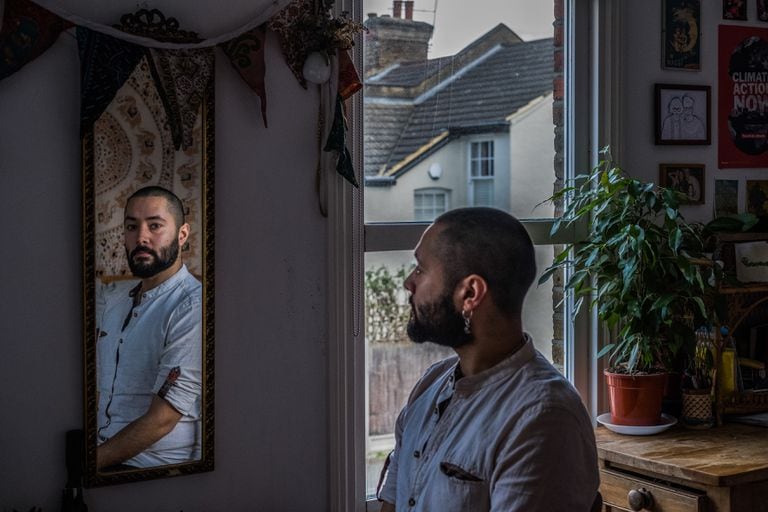 Nathan Nuckir, de 27 años, se ha unido al movimiento BirthStrike: renunciar a tener hijos. Pinche en la imagen para ver la fotogalería completa.