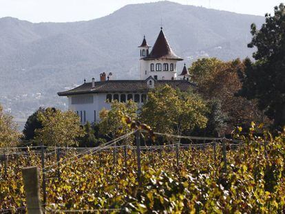 Las cavas de Codorniu en Sant Sadurni d'Anoia