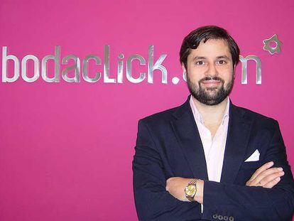 Luis Pérez del Val, fundador y consejero delegado de Bodaclik.com.