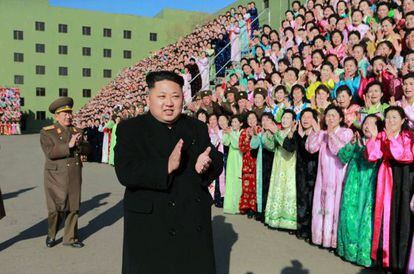 Kim Jong-un, el l&iacute;der norcoreano. 