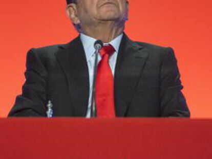 Emilio Bot&iacute;n, presidente de Banco Santander.