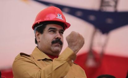 Nicol&aacute;s Maduro, en un acto de gobierno
