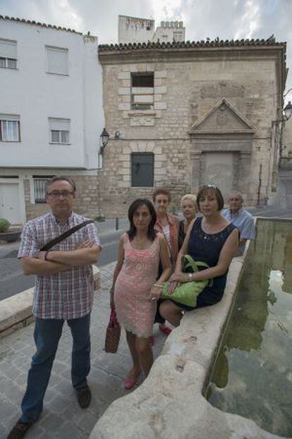 Miembros de la asociación cultural Iuventa, en Jaén.