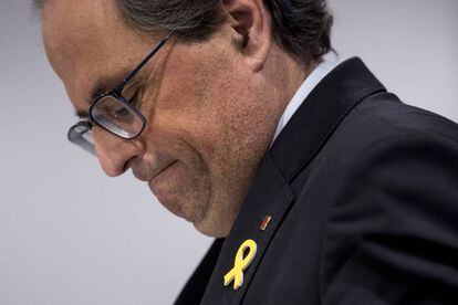 El presidente de la Generalitat, Quim Torra.