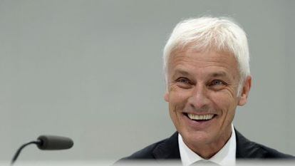 El presidente de la junta directiva de Audi y director ejecutivo de Volkswagen AG, Matthias M&uuml;ller.
