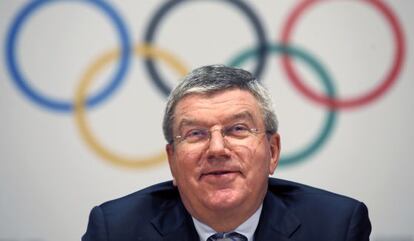 Thomas Bach, presidente del Comité Olímpico Internacional.