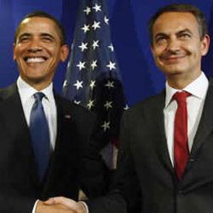 Encuentro entre Barak Obama y Rodríguez Zapatero