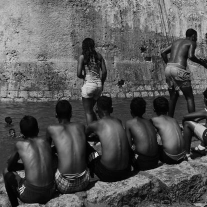 'Les grandes vacances' (Las vacaciones de verano), de la artista marroquí Imane Djamil.