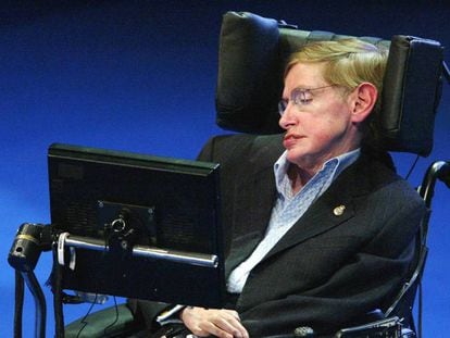 El físico británico Stephen Hawking. En vídeo, obtención del Premio Fundación BBVA Fronteras del Conocimiento en Ciencias Básicas