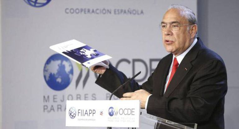 El secretario general de la OCDE, Ángel Gurría, en una imagen de archivo.
