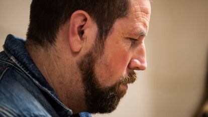 José Enrique Abuín Gey, 'El Chicle', durante el juicio celebrado en Santiago en 2019 por el rapto, violación y asesinato de Diana Quer.