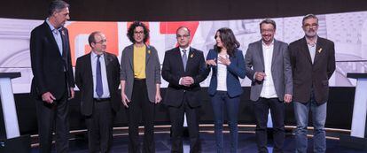 Debate Electoral de TV3 de las elecciones autonomicas de Cataluña del 21 de Diciembre