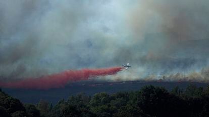 Incendio forestal extinguido en Palas de Rei (Lugo) el 18 de agosto, con 20 hectáreas afectadas.