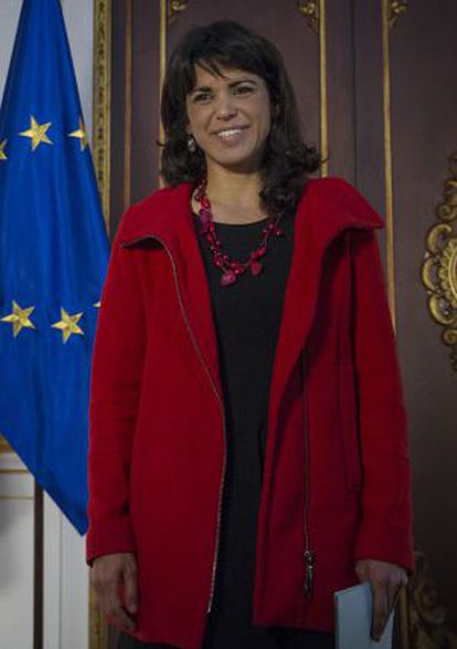 La candidata andaluza de Podemos, Teresa Rodríguez.