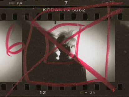 Andy Warhol y su sombra