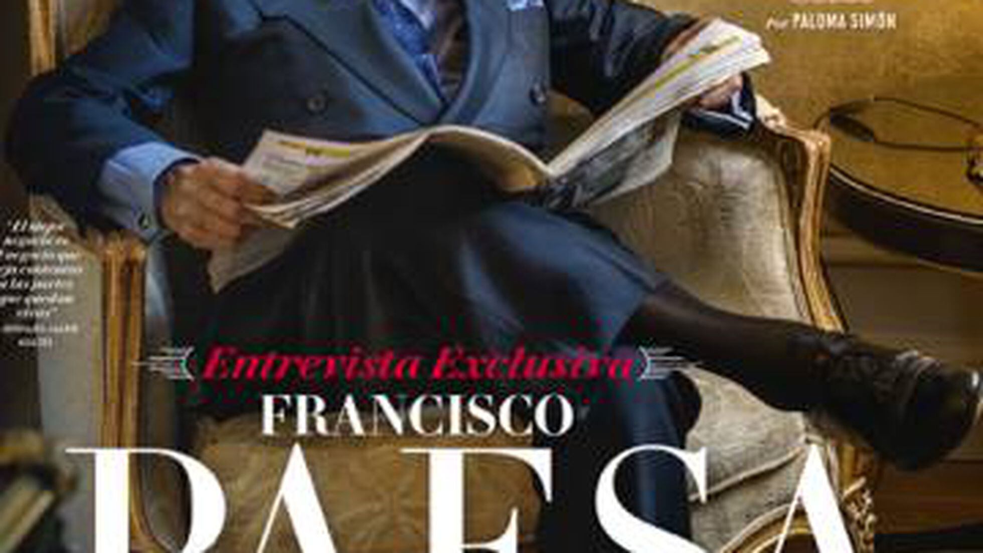 Adiós a Francisco Paesa, el espía más oscuro y famoso de España: así fue su  entrevista en exclusiva a 'Vanity Fair