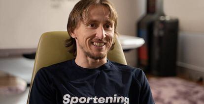 Luka Modric, centrocampista del Real Madrid.