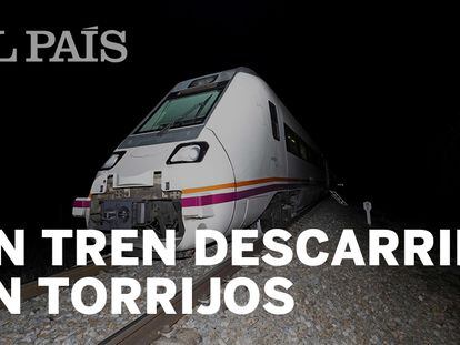 El desarrilamiento del tren Torrijos de este lunes no provocó heridos.