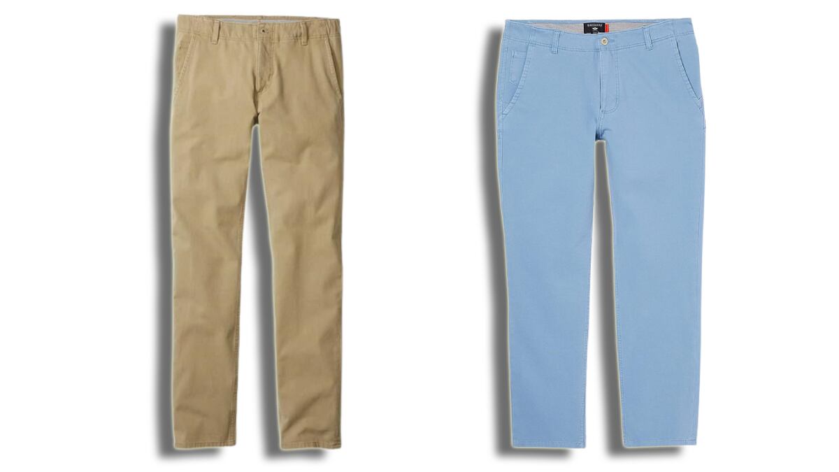 Este pantalón chino de la marca Dockers se presenta en más de una docena de colores.