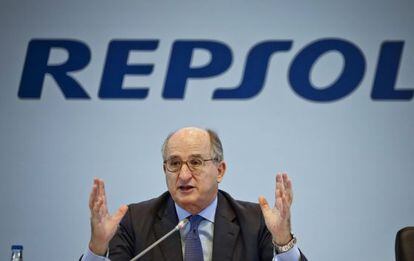 El presidente de Repsol, Antonio Brufau 