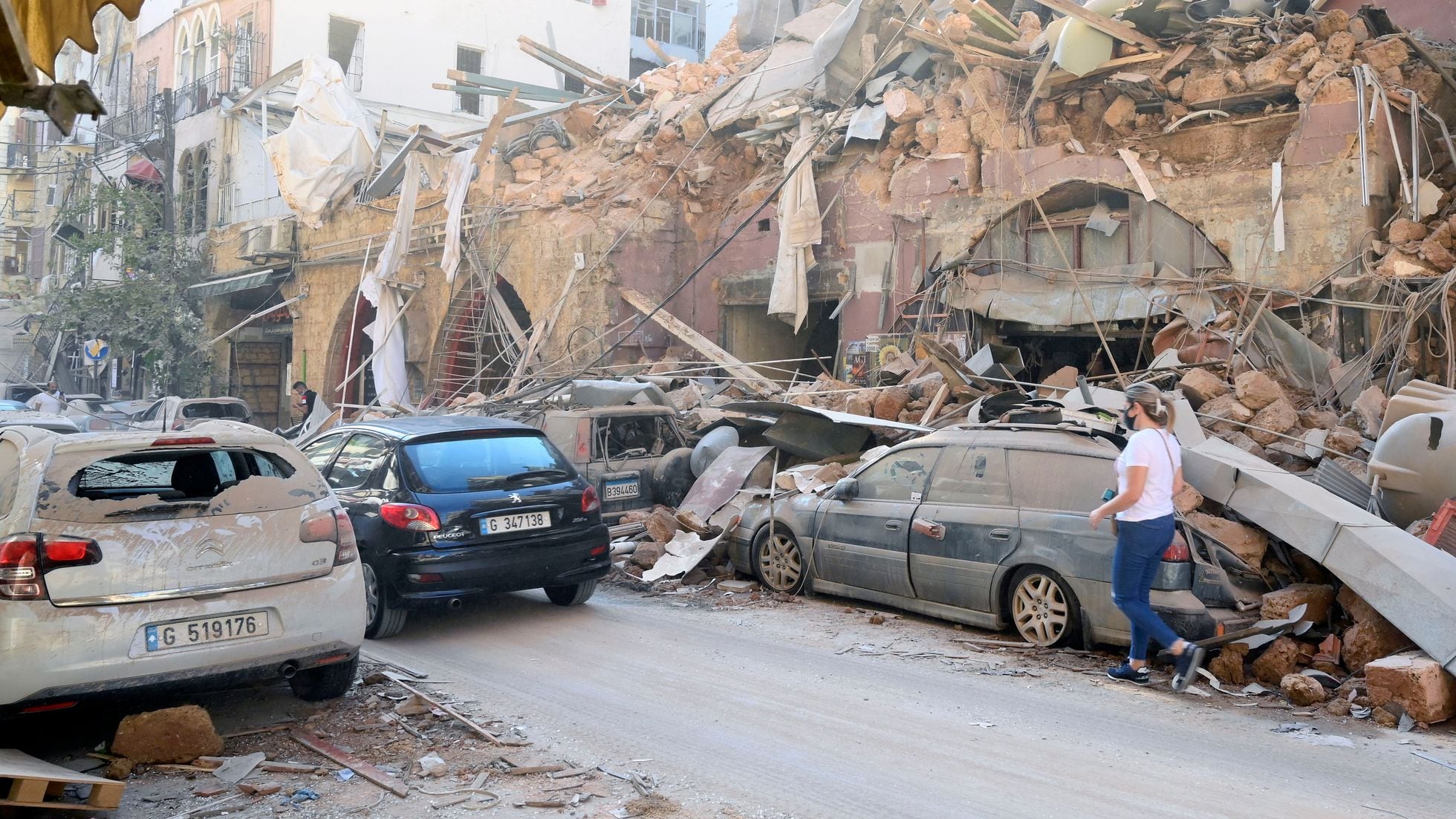 Последствия взрыва в Бейруте 4 августа 2020. Ливан Бейрут взрыв 4 августа 2020 года.