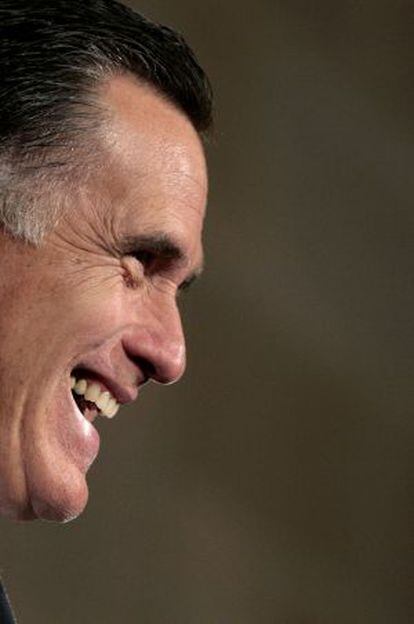 El candidato republicano, Mitt Romney.