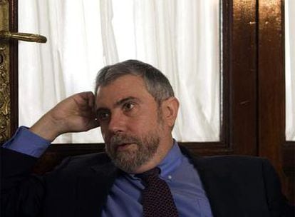 Krugman, el pasado viernes en Sevilla.