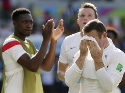 Rooney se lamenta en la despedida de Inglaterra.