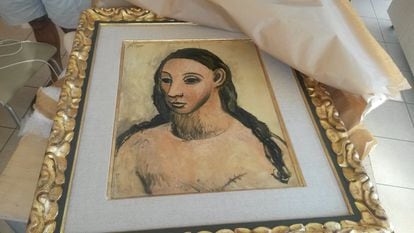 'Cabeza de mujer joven', de Picasso, propiedad de Botín.