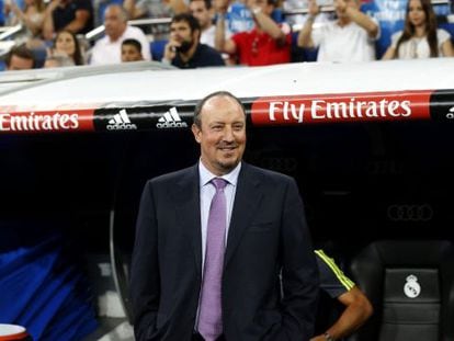 Rafael Ben&iacute;tez en el Trofeo Bernab&eacute;u