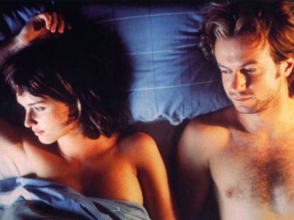 Paz Vega y Tristán Ulloa en la película 'Lucía y el sexo' (2001).