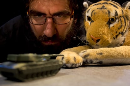 El titiritero israelí Ariel Doron.