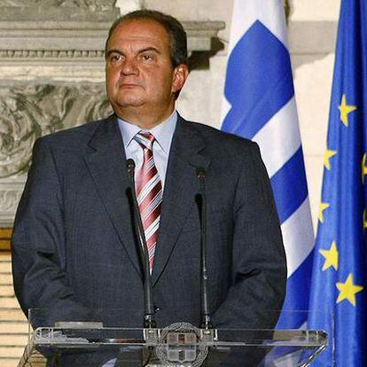 El primer ministro griego Costas Caramanlis