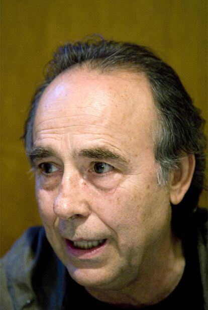 El cantautor Joan Manuel Serrat en una foto de archivo tomada en mayo de 2009.