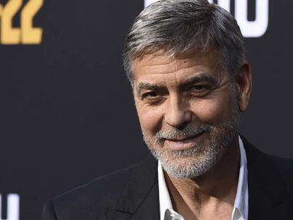 El actor George Clooney.