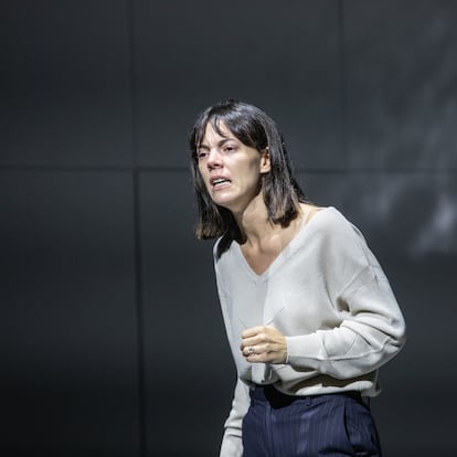 Vicky Luengo, en una escena de 'Prima Facie'. Fotografía: OMAR ANTUÑA