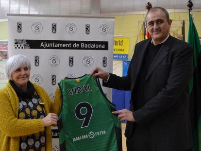 Dolors Sabater y Juanan Morales, tras un acuerdo Ayuntamiento-Penya.