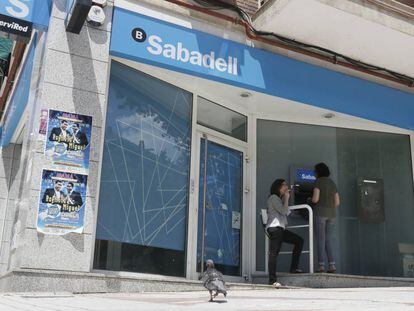 Oficina del banco de Sabadell.