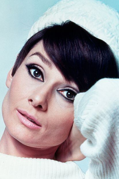 El eyeliner de Audrey Hepburn en Cómo robar un millón creó tendencia en 1966.